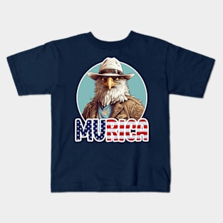 MURICA - Bald eagle number one Kids T-Shirt